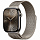 Умные часы Apple Watch Series 10 46 мм, GPS + Cellular, титан серебристый, миланский ремешок серебристый M/L