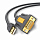 Кабель Ugreen CR104 (20223) USB to DB9 RS-232 Male Adapter Cable (3 метра) серый космос