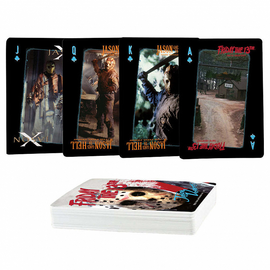 Игральные карты AQUARIUS Friday the 13th Playing Cards Пятница 13-е
