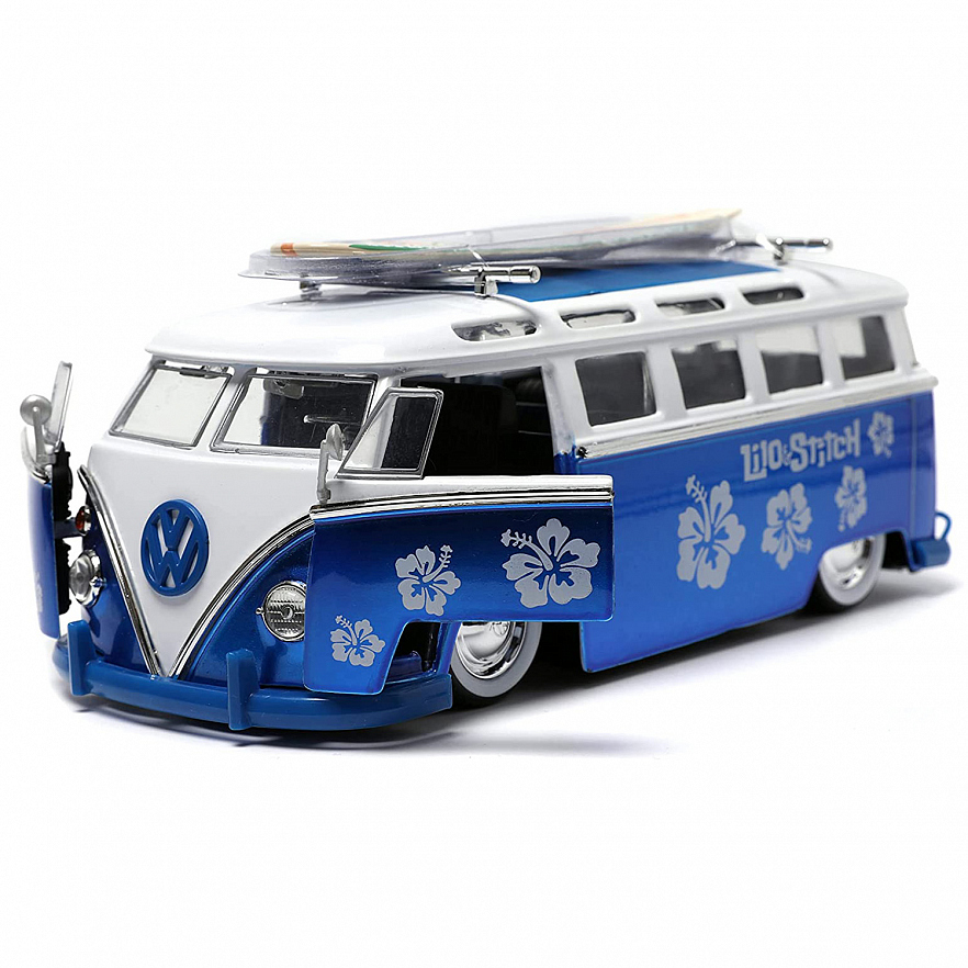 Модель машинки Jada Toys Stitch & Volkswagen T1 Bus 31992