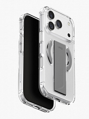 Чехол Uniq Heldro Air для iPhone 17 Pro с MagSafe прозрачный
