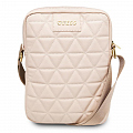 Сумка через плечо Guess Quilted Bag для планшета 10" розовая
