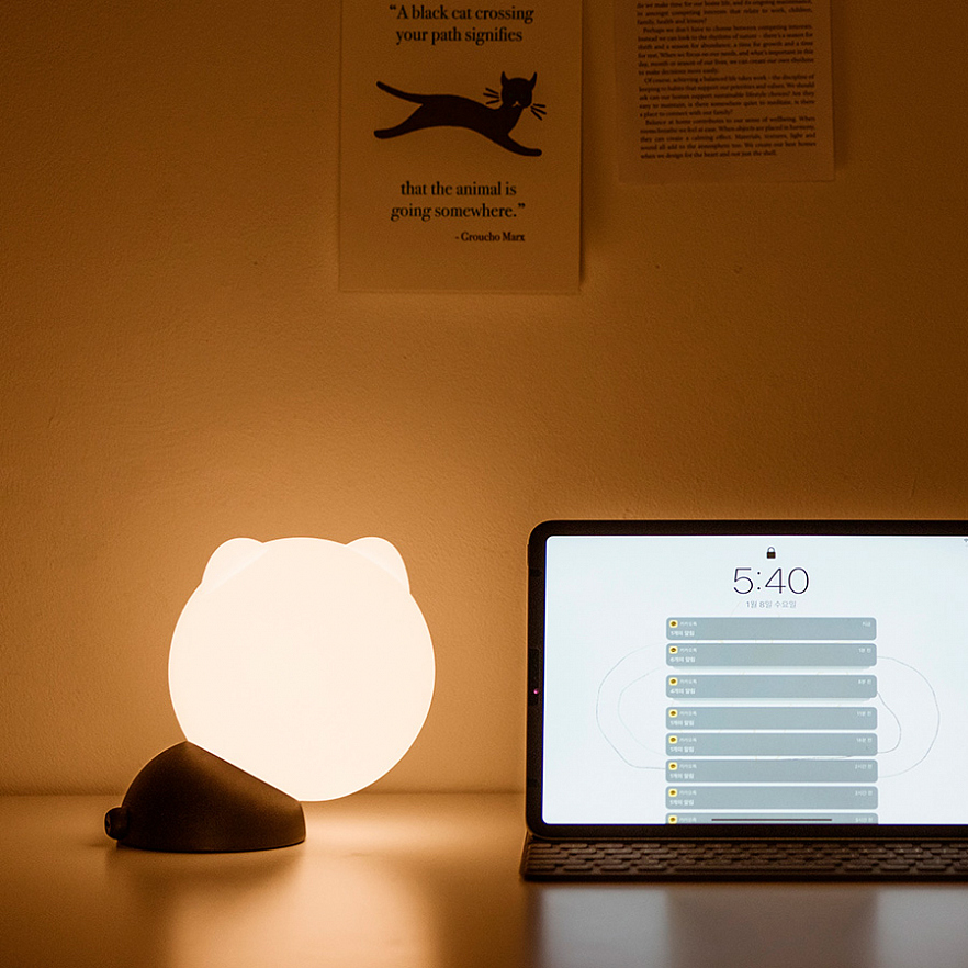 Портативный ночник SOLOVE Night light 2000mAh Type-C Чёрный (001D Black RUS)