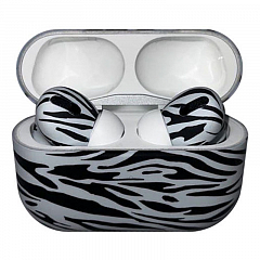 Беспроводные наушники Apple AirPods Pro Custom Edition Зебра матовые
