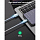 Кабель Ugreen US288 USB-A 2.0 to USB-C Cable Nickel Plating Aluminum Nylon Braid (0,5 метра) серебристый / белый (60130)