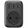 Сетевое зарядное устройство Ugreen CD314 2 x USB-A + USB-C 30W (UK) чёрное (15261)