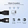 Кабель Ugreen US217 SATA - SATA Data Cable (0,5 метра) чёрный (30796)