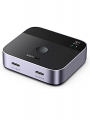 Переключатель UGREEN AW502 (55451) USB-C 2 In - 1 HDMI Out (4K@60Hz)