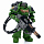Фигурка Warhammer 40K Salamanders Eradicators Brother T'Kren 1:18