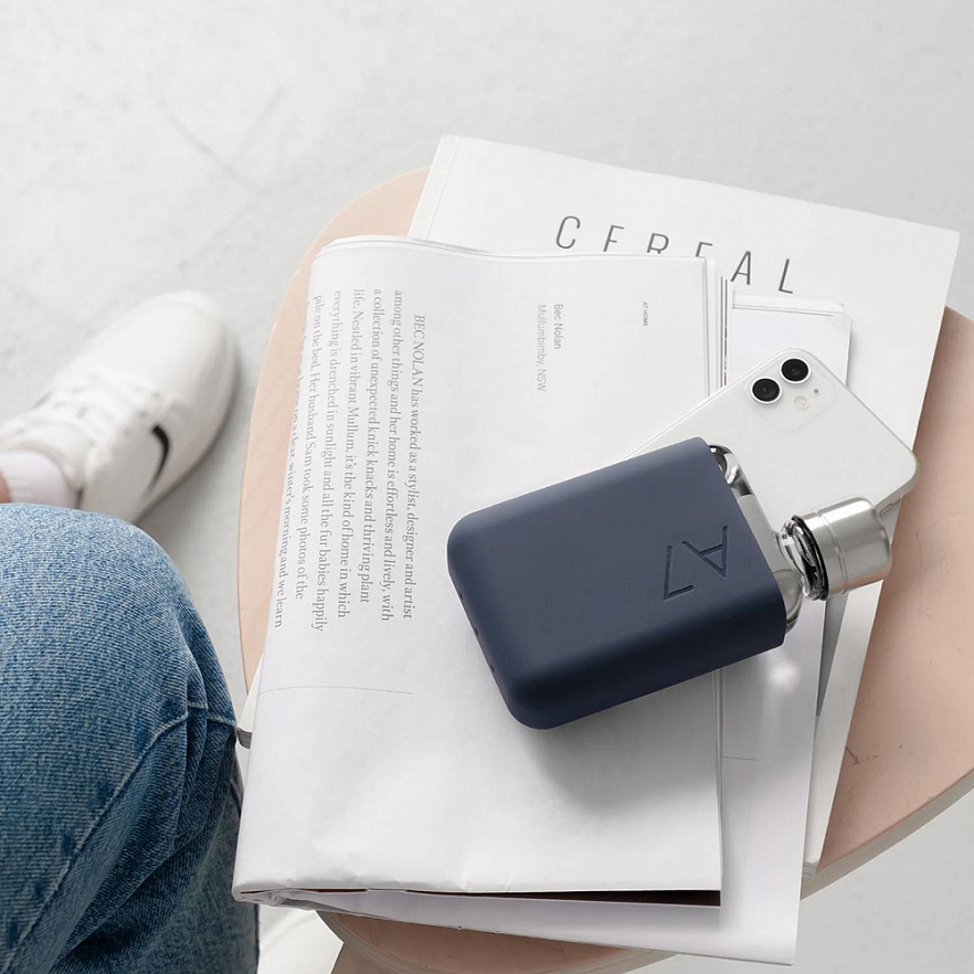 Чехол для бутылки Memobottle A7 синий