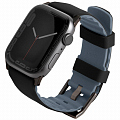 Ремешок Uniq Linus Airosoft Silicone для Apple Watch 38/40/41 мм чёрный (41MM-LINUSBLK)