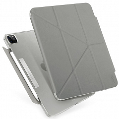 Чехол Uniq Camden Case для iPad Pro 11" (2020-2021) серый (Grey)