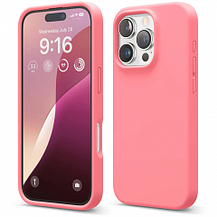 Чехол Elago Premium Silicone для iPhone 16 Pro Max розовый (Pink)