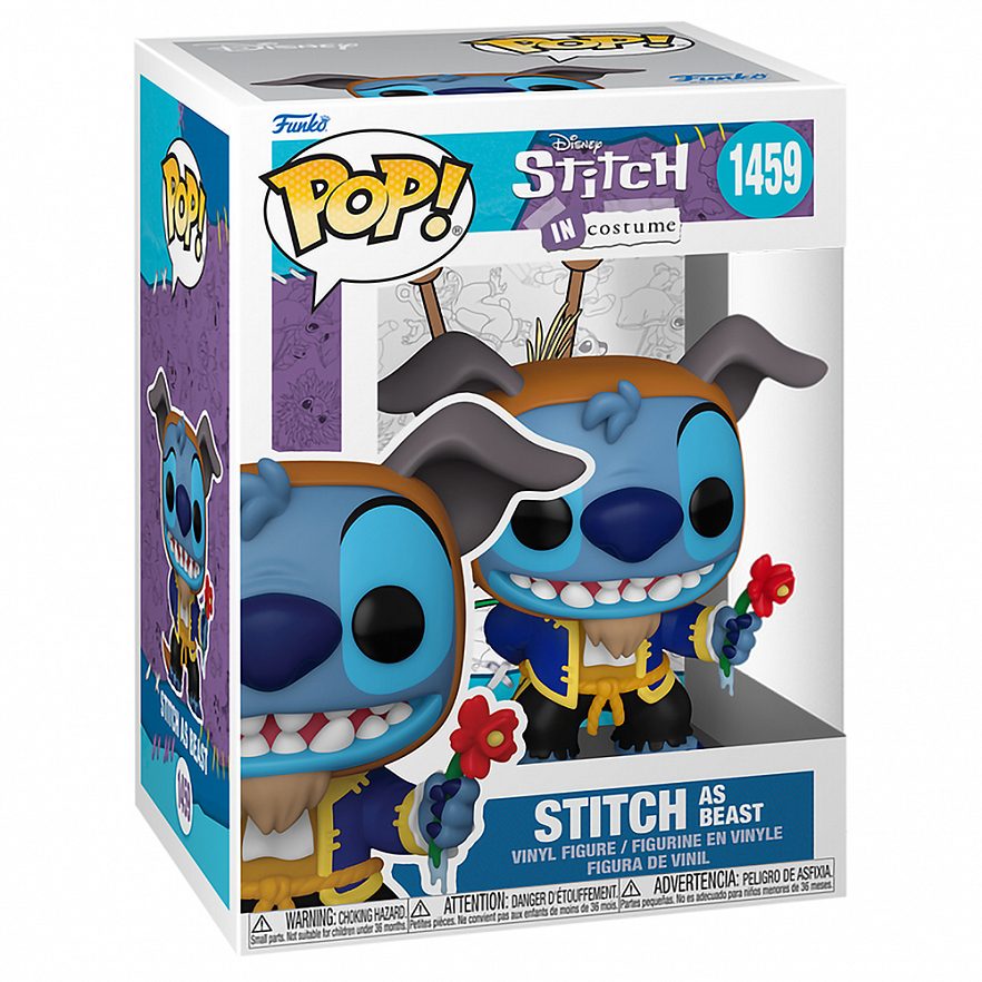 Фигурка Funko POP! Disney Lilo & Stitch in Costume Stitch as Beast (1459)