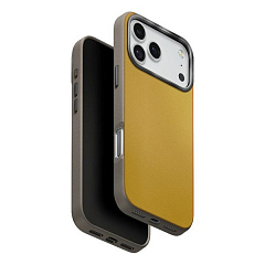 Чехол Uniq Lyden для iPhone 17 Pro Max с Magsafe желтый
