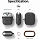 Чехол Elago Waterproof Active Hang Case для AirPods серый