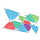 Дополнительные панели Nanoleaf Shapes Mini Triangles (без управляющего блока) 10 панелей (NL48-1001TW-10PK)
