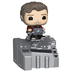 Коллекционная фигурка Funko POP! Deluxe Bobble Marvel Avengers IW Guardians Ship Star-Lord (Exc)