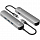 Адаптер HyperDrive TUBE 6-in-1 USB-C Hub серебристый (HD233B-SILVER)