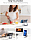 Подставка-держатель UGREEN LP263 (80708) Foldable Multi-Angle Phone Stand серая