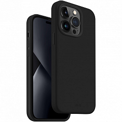 Чехол Uniq LINO для iPhone 14 Pro Чёрный (Black)