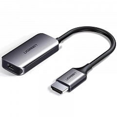 Переходник Ugreen CM239 (60352) HDMI to Mini DisplayPort M/F Adapter серый