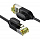 Кабель Ugreen NW149 2 x RJ45 Cat7 Patch Cable (2 метра) чёрный (80417)