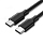 Кабель UGREEN US286 (60788) USB-C 2.0 Male To USB-C 2.0 Male 3A Data Cable (3 метра) чёрный