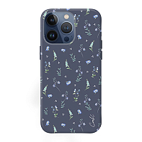 Чехол Uniq COEHL Prairie Lavender Blue для iPhone 15 Pro Лавандовый Синий
