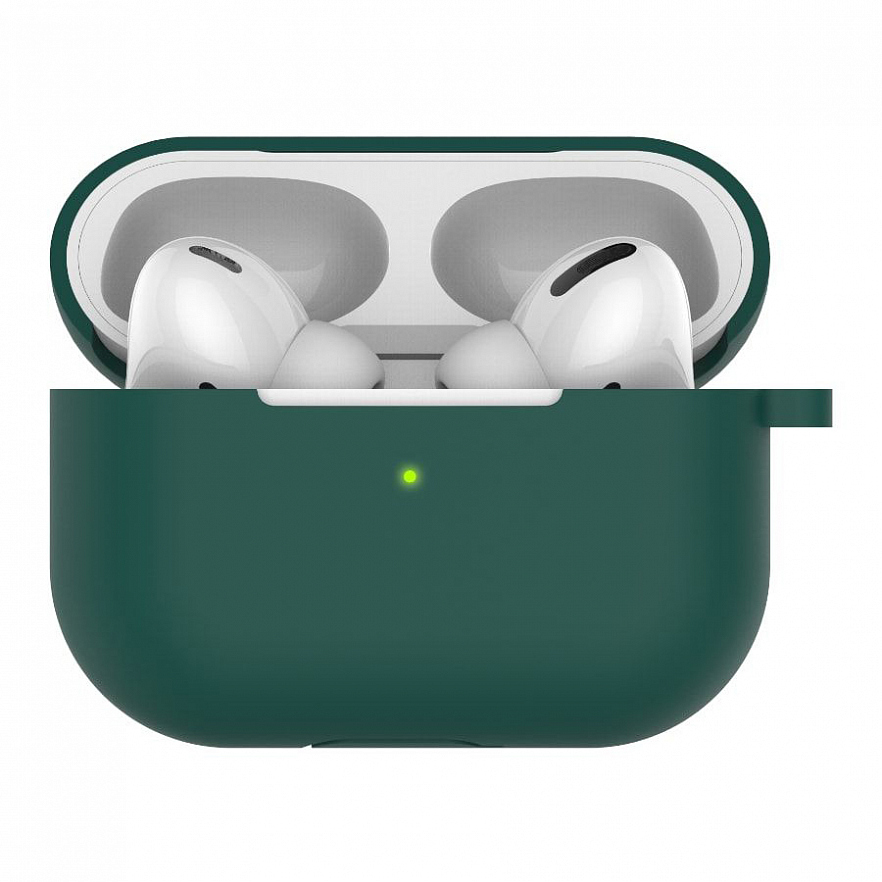 Чехол LAB.C Silicone Capsule Pro для AirPods Pro зелёный лес