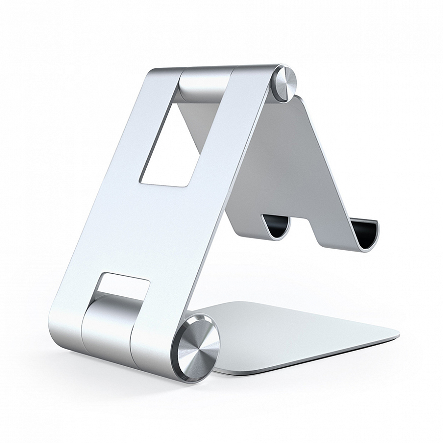 Подставка Satechi R1 Aluminum Hinge Holder Foldable Stand для iPad серебристая (ST-R1)
