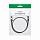 Кабель Ugreen NW153 (80429) CAT8 Shielded Round Braided Cable RJ45 (1 метр) чёрный