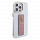 Чехол CG Mobile Guess Grip Stand Clear Case 4G Logo для iPhone 15 Pro прозрачный / розовый
