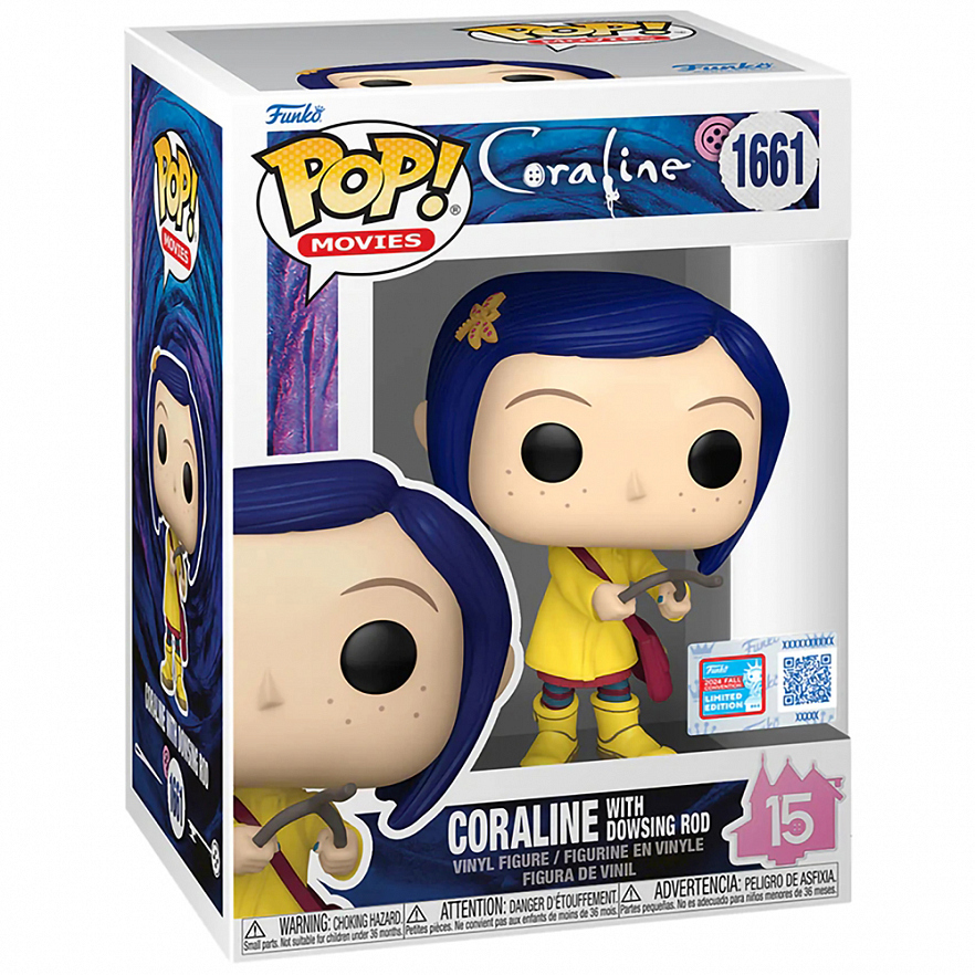 Фигурка Funko POP! Movies Coraline Coraline w/Dowsing Rod NYCC24 (Exc) (1661) 78686