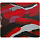 Игровой коврик для мыши Xtrfy GP4 Large Mousepad красный (Abstract Retro)