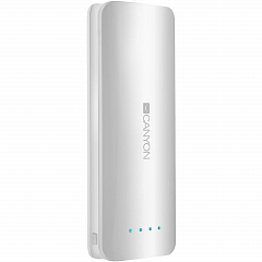 Внешний аккумулятор Canyon 15600 мАч белый (CNE-CPB156W)