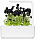 Набор картриджей для умного сада Click and Grow Refill 3-Pack Чёрные Анютины глазки (Black Pansy)