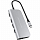 Мульти хаб HyperDrive POWER 9-in-1 USB-C Hub серебристый (HD30F-SILVER)