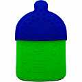 Прорезыватель для зубов Adiri Bottle Teething Ring синий/зелёный (Cyan-green)