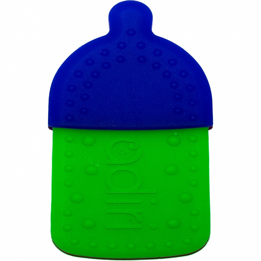 Прорезыватель для зубов Adiri Bottle Teething Ring синий/зелёный (Cyan-green)