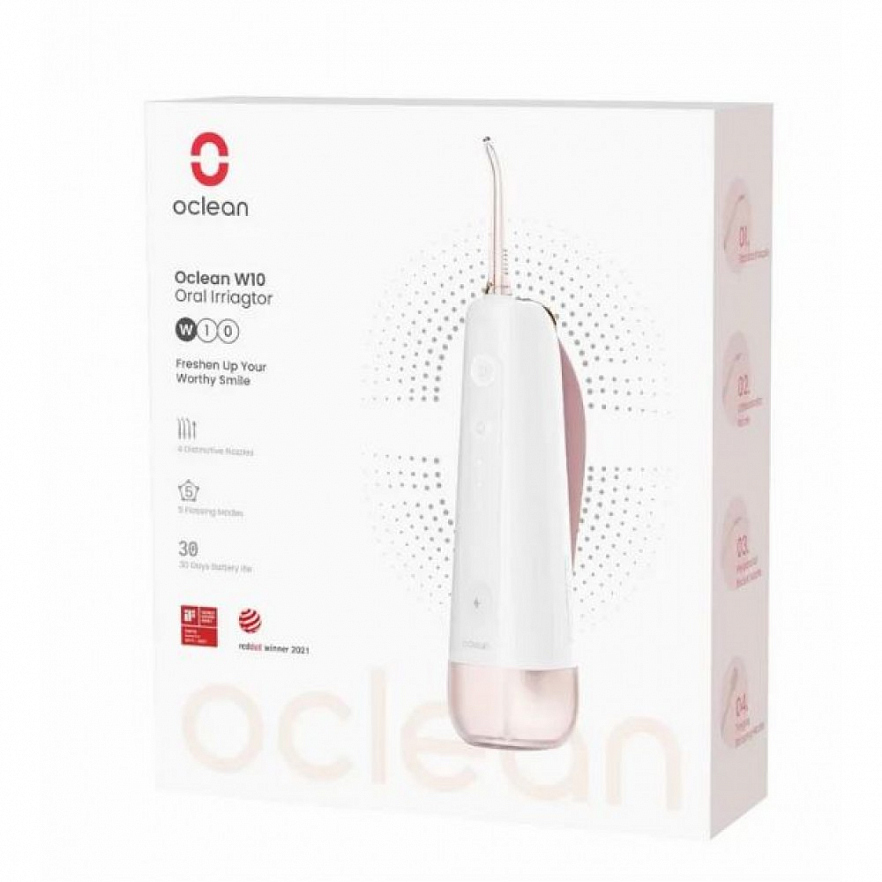 Ирригатор Oclean W10 - Розовый
