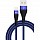 Кабель TFN 8pin (Lightning-USB) Forza (1 метр) синий/чёрный