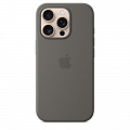 Чехол Apple MagSafe Silicone Case для iPhone 16 Pro Каменно-серый (Stone Gray)