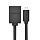 Адаптер Ugreen microHDMI — HDMI Adapter Cable чёрный (20134) 