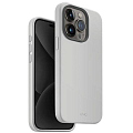 Чехол Uniq LINO MagSafe для iPhone 15 Pro Max серый (Chalk Grey)