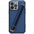 Чехол Nillkin Strap для iPhone 14 Pro Max синий