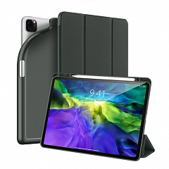 Чехол книжка iPad 11 New Dux Ducis Osom Series (с карманом для стилуса) темно-зеленый