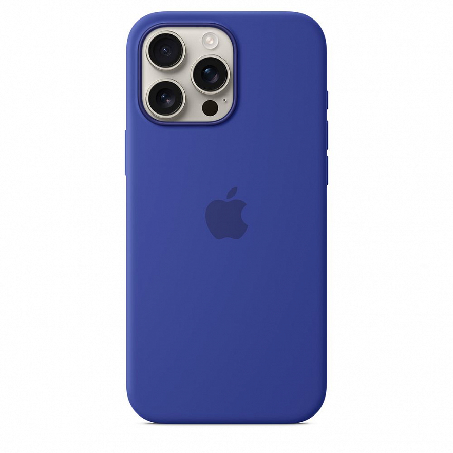Чехол Apple MagSafe Silicone Case для iPhone 16 Pro Max Ультрамариновый (Ultramarine)