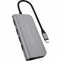 Мульти хаб HyperDrive POWER 9-in-1 USB-C Hub серый (HD30F-GRAY)