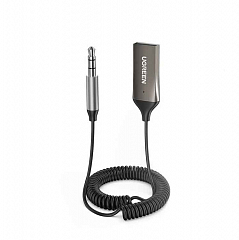Адаптер UGREEN CM309 (70601) Bluetooth 5.0 Car Receiver Aux с микрофоном
